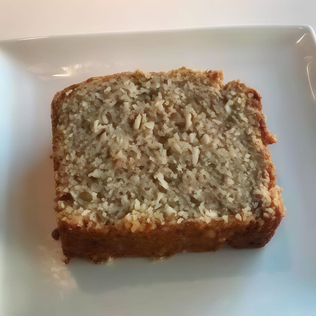 Imagen de Porción de Budín de banana vegano